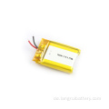 3,7 V 0,925WH Lithium Polymerbatterie